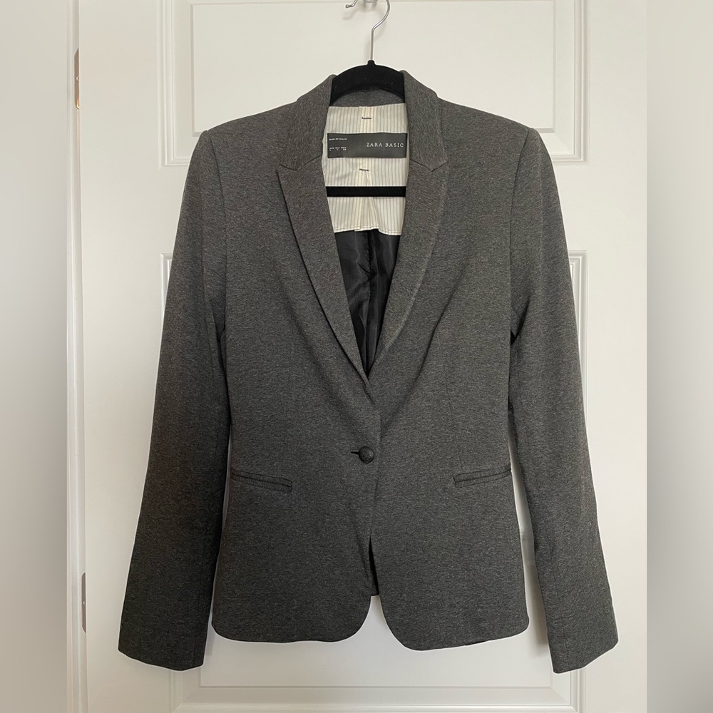 Zara gray blazer